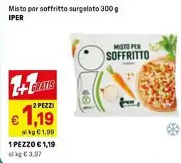 Iper La Grande Misto per soffritto surgelato IPER offerta