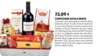 Coop Confezione natale bonta offerta