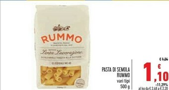 Conad City Pasta di semola offerta