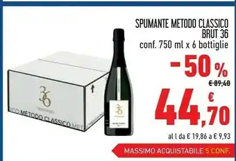 Conad 36 spumante metodo offerta