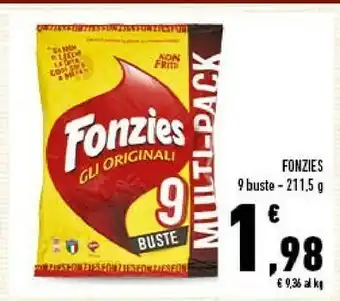 Conad Fonzies offerta