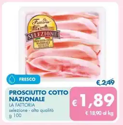 MD Discount PROSCIUTTO COTTO NAZIONALE offerta