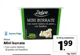 Lidl Mini burrate offerta