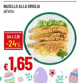Famila Nasello alla griglia offerta