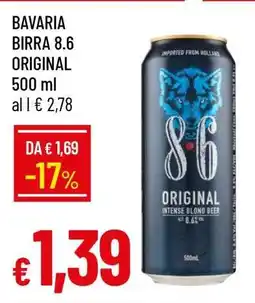 Famila BAVARIA BIRRA 8.6 ORIGINAL offerta