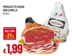 Famila PROSCIUTTO CRUDO DON CAMILLO offerta