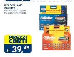 Esselunga Bipacco Lame Gillette offerta
