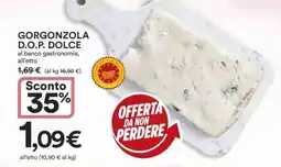 Coop Gorgonzola D.O.P. Dolce offerta