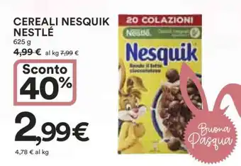 Coop Cereali Nesquik Nestlé offerta