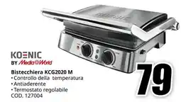 MediaWorld KOENIC BY Media World Bistecchiera KCG2020 M offerta