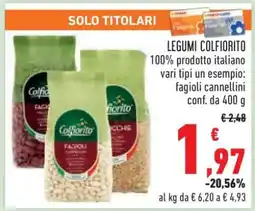 Conad LEGUMI COLFIORITO offerta