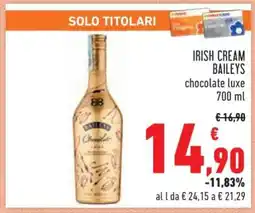 Conad Irish Cream Baileys offerta