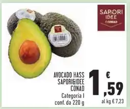 Conad Avocado Hass SAPORI&IDEE CONAD offerta