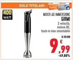 Conad MIXER AD IMMERSIONE GIRMI offerta