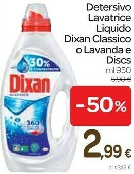 Carrefour Express Detersivo lavatrice liquido offerta