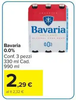 Carrefour Bavaria 0.0% offerta