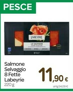 Carrefour Express Salmone selvaggio 8 fette offerta