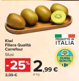 Carrefour Kiwi Filiera Qualità Carrefour offerta