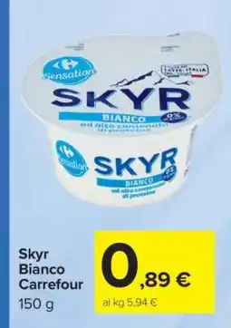 Carrefour Skyr Bianco Carrefour offerta