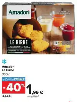 Carrefour AMADORI le birbe offerta