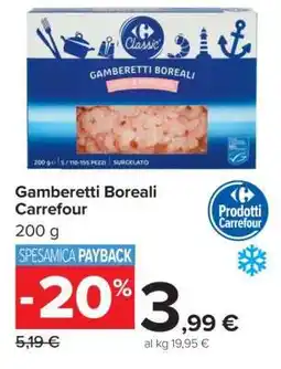 Carrefour Gamberetti Boreali Carrefour offerta