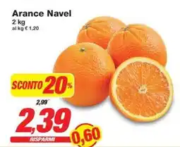 Prix Quality Arance Navel offerta