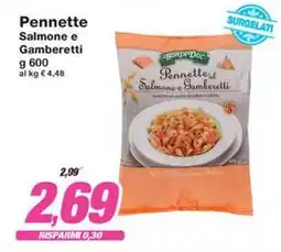 Prix Quality Pennette Salmone e Gamberetti offerta