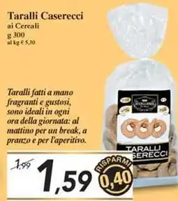 Prix Quality Taralli Caserecci ai Cereali offerta