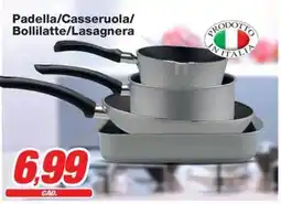 Prix Quality Padella/Casseruola/ Bollilatte/Lasagnera offerta