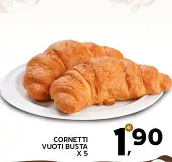 Extra Supermercati Cornetti vuoti busta offerta