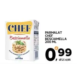 Extra Supermercati Parmalat chef besciamella offerta