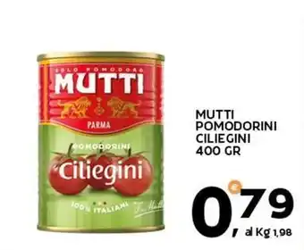 Extra Supermercati Mutti pomodorini ciliegini offerta