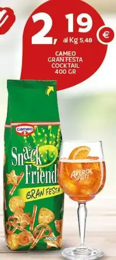 Extra Supermercati Cameo gran festa cocktail offerta