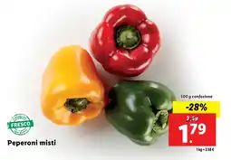 Lidl Peperoni misti offerta