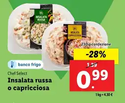 Lidl Chef Select Insalata russa o capricciosa offerta