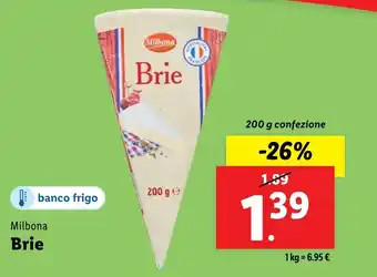 Lidl Milbona Brie offerta