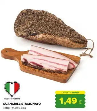 Tigre Guanciale stagionato offerta