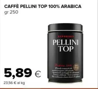 Tigre Caffè pellini top 100% arabica offerta