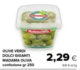 Tigre Olive verdi dolci giganti madama oliva confezione offerta