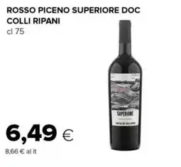 Tigre Rosso piceno superiore doc COLLI RIPANI offerta