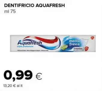 Tigre Dentifricio AQUAFRESH offerta