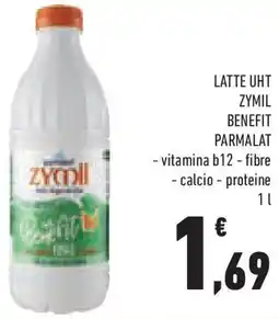 Conad Superstore Latte uht zymil benefit parmalat - vitamina b12 - fibre offerta
