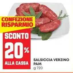 Pam Salsiccia verzino PAM offerta