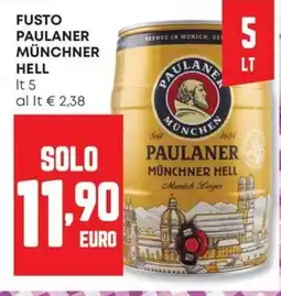 Pam Fusto paulaner münchner hell offerta