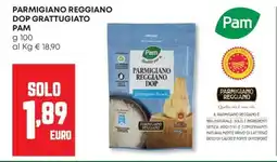Pam Parmigiano reggiano dop grattugiato PAM offerta