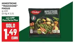 Pam Minestrone "tradizione" FINDUS offerta