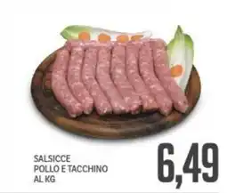Supermercati Piccolo Salsicce pollo e tacchino offerta