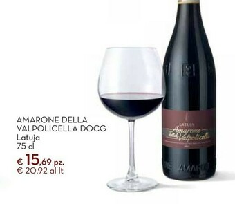 Conad City Latuja amarone della valpolicella docg offerta
