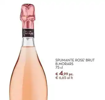 Conad City B.morars spumante rose' brut 750 ml offerta