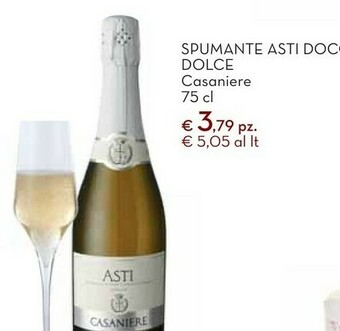 Conad City Casaniere spumante asti docg dolce offerta